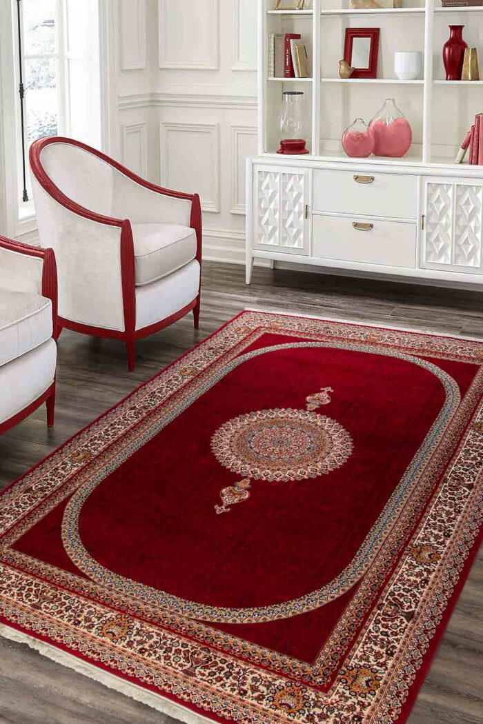 Red Melody Rug