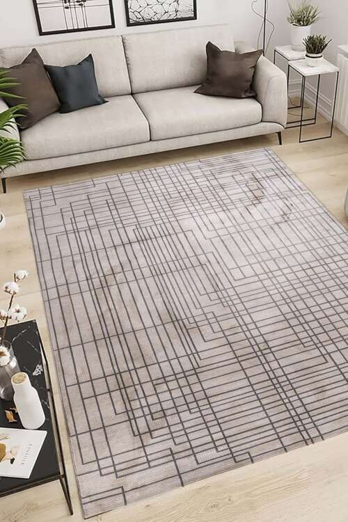 Modern Gray Rug