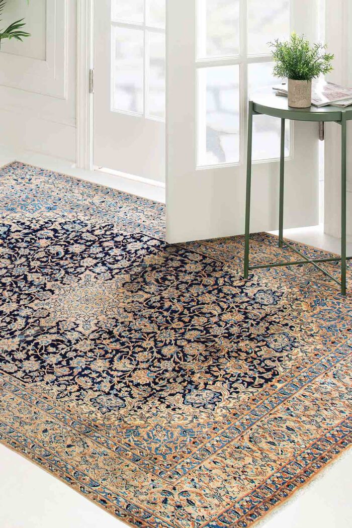 Persian Rug - Navy Blue