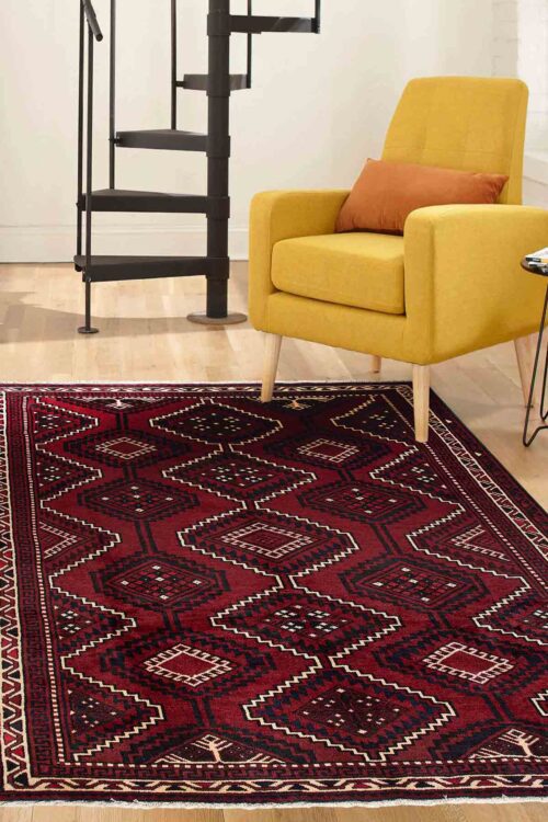 Persian Rug - Red Wine