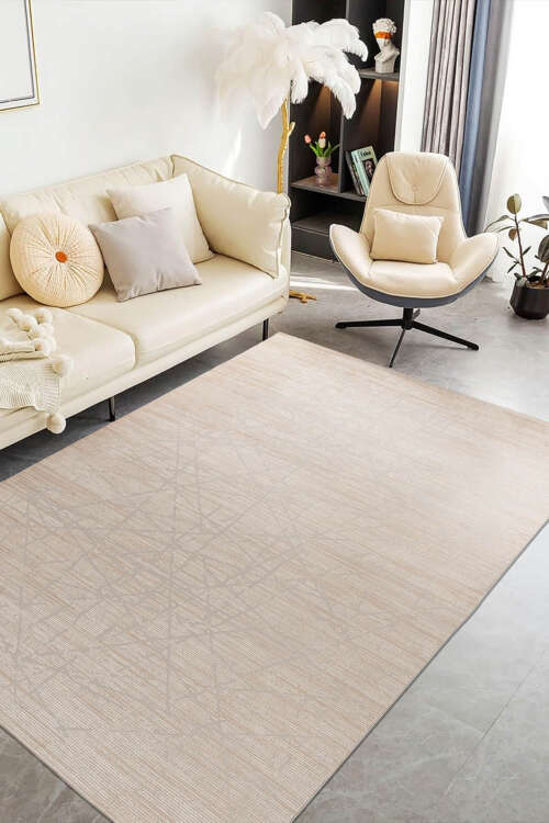 2485 - Modern Cream Rug