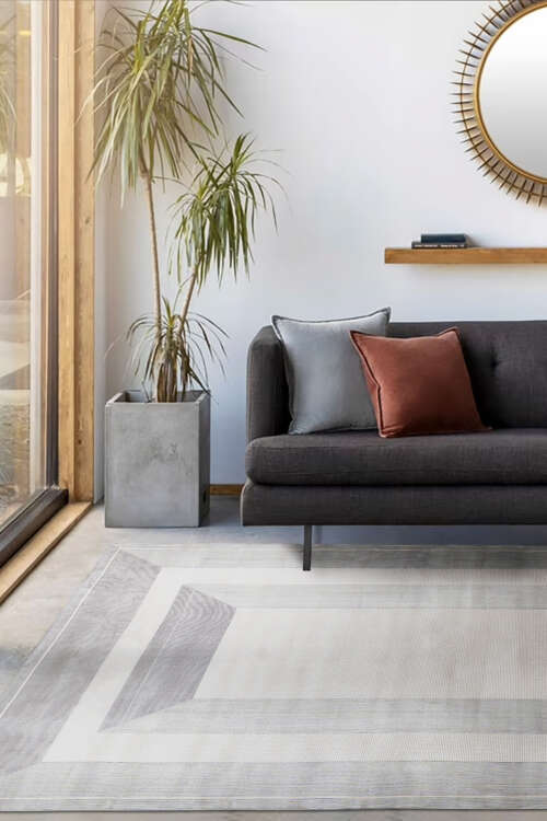 2491 - Gray Modern Rug