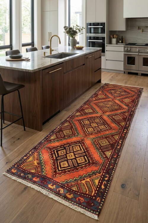 Handmade Persian Runner-362RR